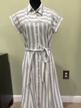 Calvin Klein Summer Dress with Pockets Size 4 NWT Cap Sleeve
